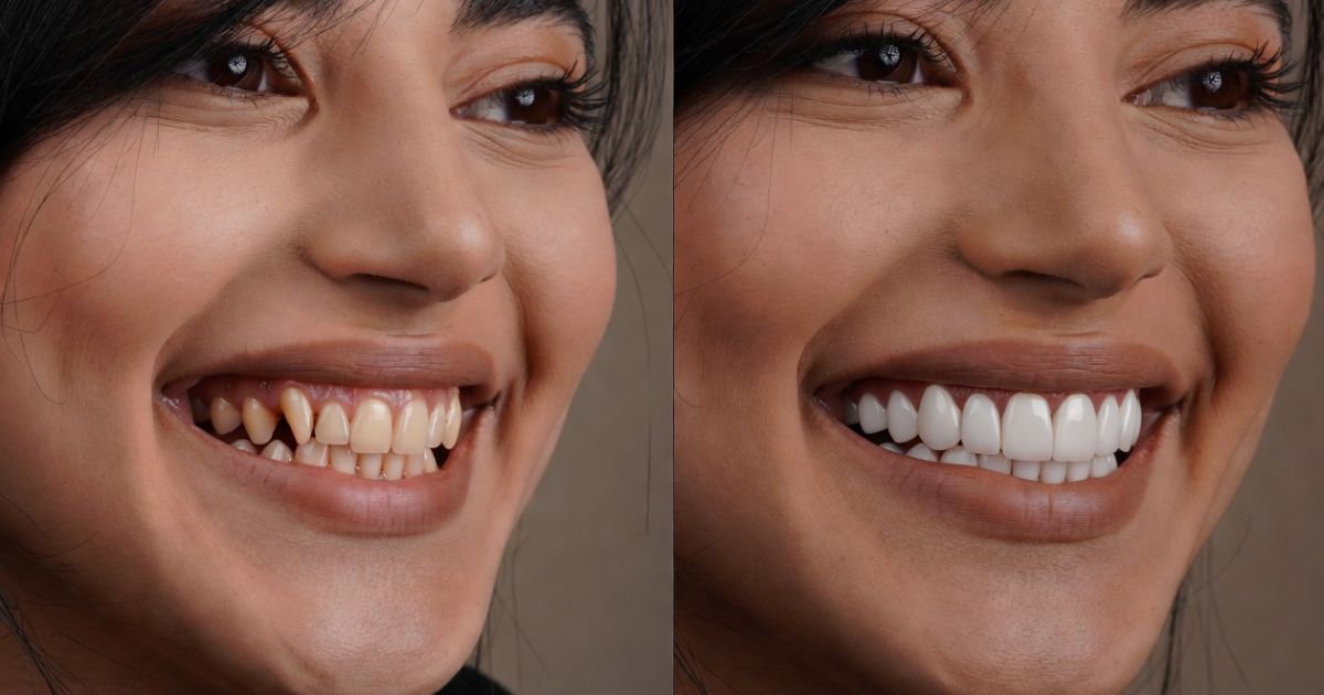 veneers before and after celebrities
