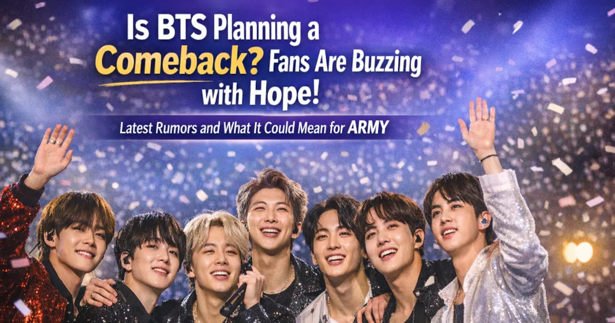 BTS Is Closer Than You Think — A Comeback That Could Shake 2026