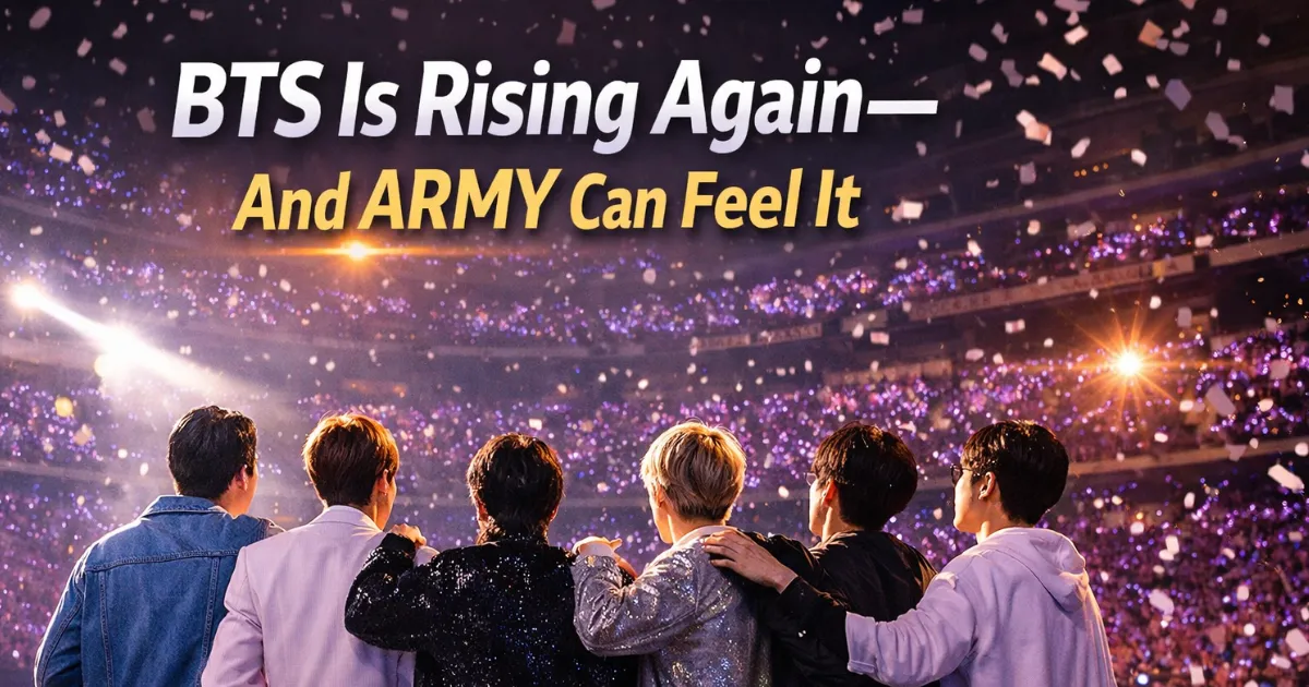 BTS Is Rising Again — And ARMY Can Feel It
