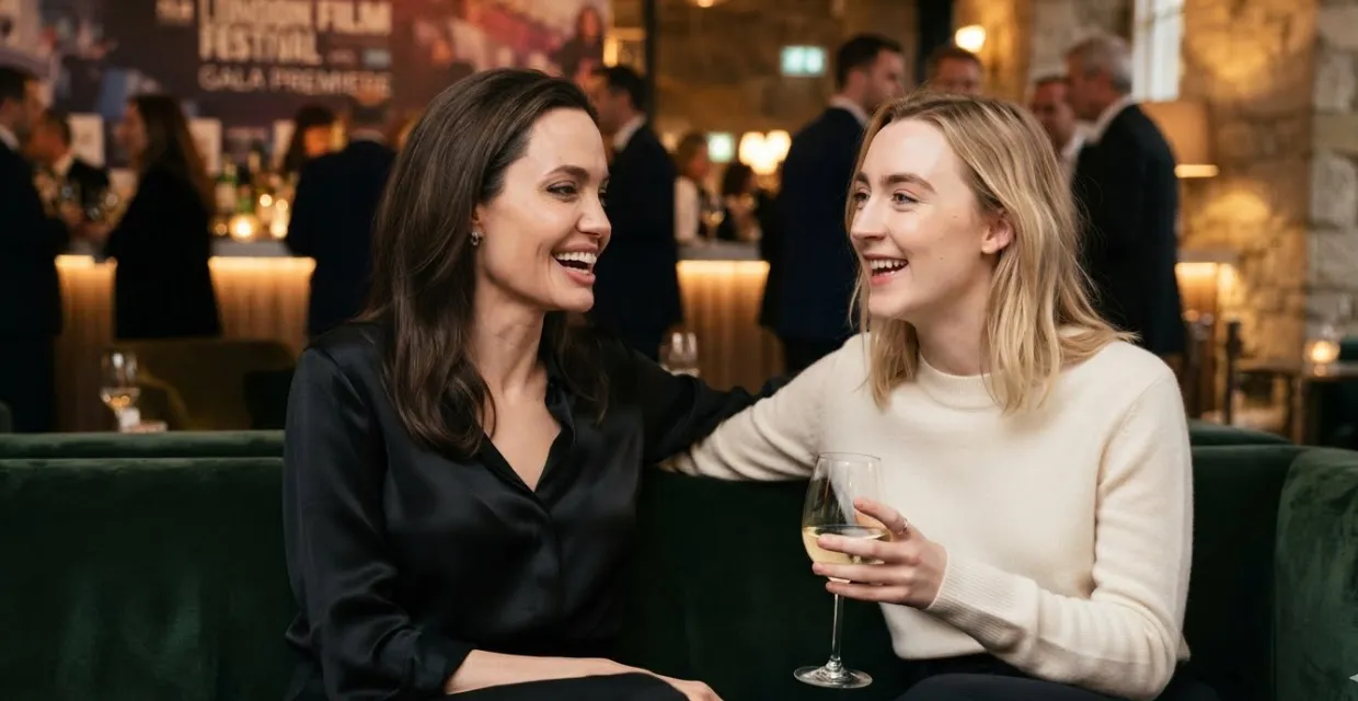 angelina jolie and saoirse ronan