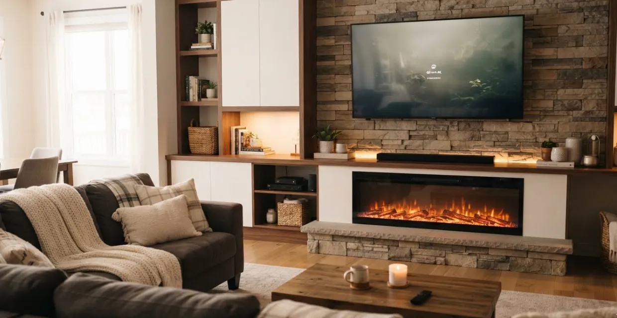 The Ultimate 2026 Guide to Entertainment Centers with Fireplaces 1 entertainment center with fireplace