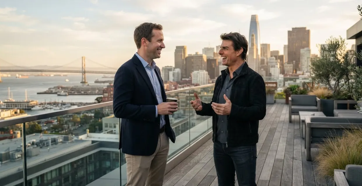 nathan blecharczyk and tom cruise