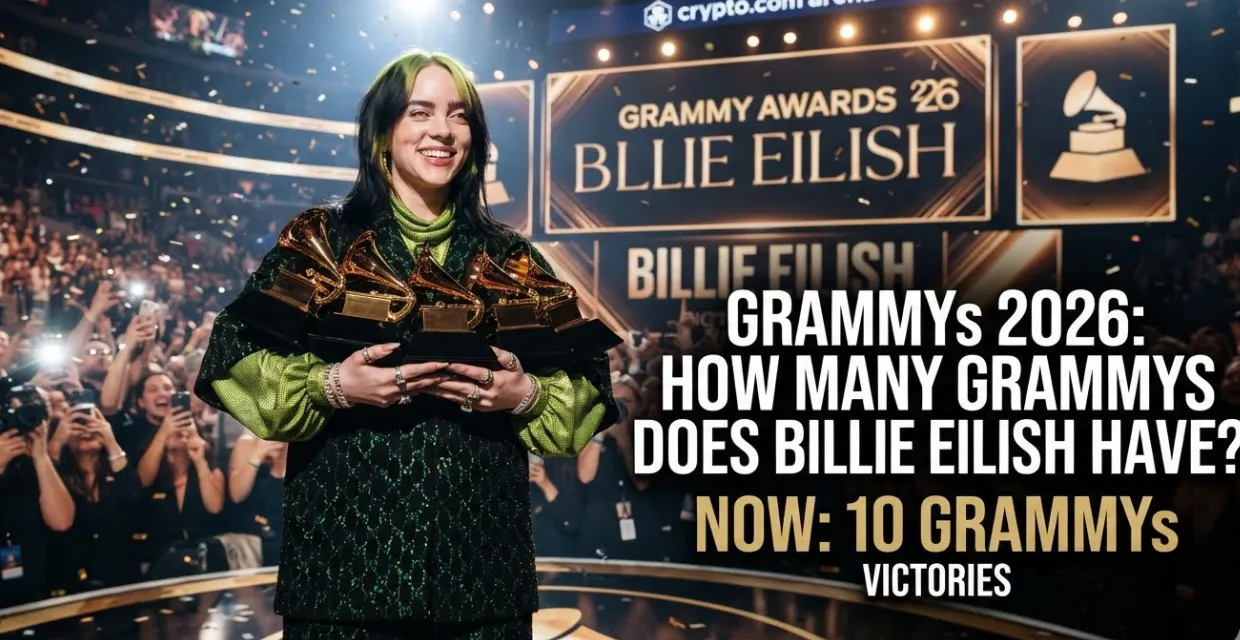 Billie Eilish Grammys 2026: How Many Grammys Does Billie Eilish Have?